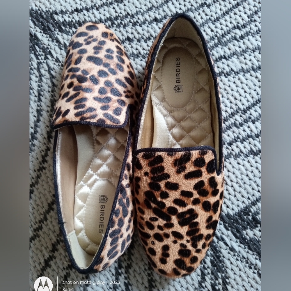Birdies slip on shoes with rubber soles